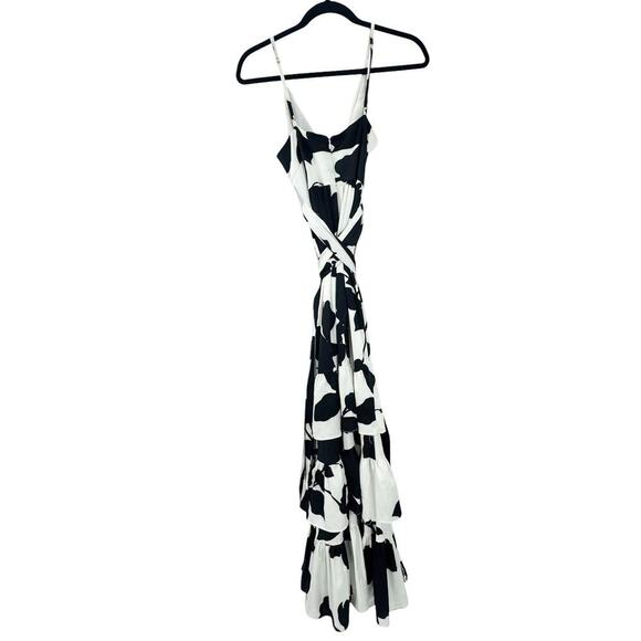 Hutch Guthrie Sleeveless Floral V-Neck Side-Slit Maxi Dress Size 2 NWOT - Picture 13 of 13